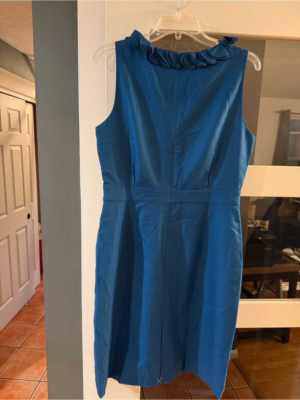 J.Crew Ruffle Neck Dress - Picture 2 of 3